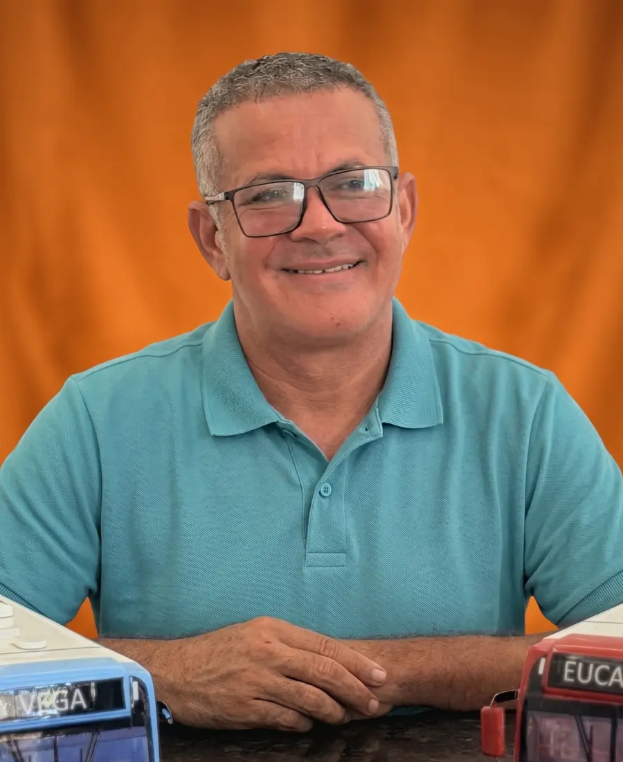 Retrato de Givancir de Oliveira Silva, presidente do STTRM